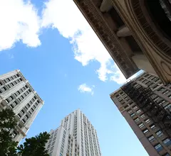 Banks skyscrapers